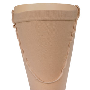Truform Surgical Stockings, 18 mmHg Compression for Men and Women, Thigh High Length, Open Toe