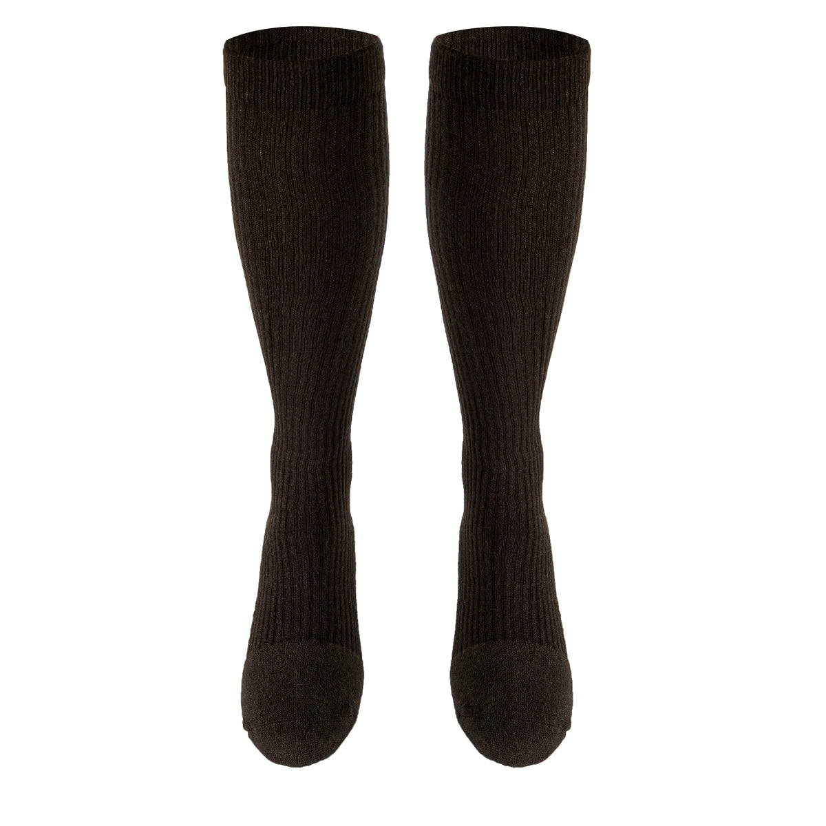 Truform Compression Socks, 15-20 mmHg, Men's Gym Socks, Knee High Over Calf Length