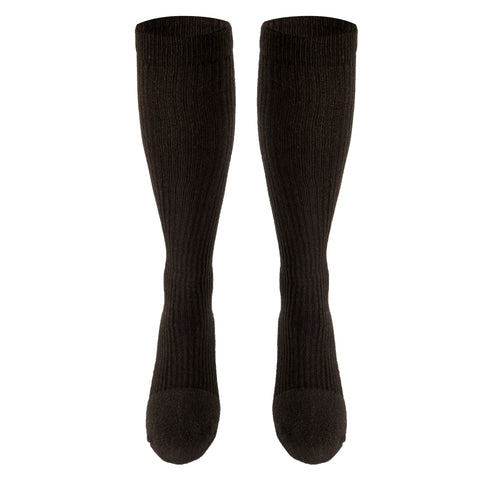 Truform Compression Socks, 15-20 mmHg, Men's Gym Socks, Knee High Over Calf Length