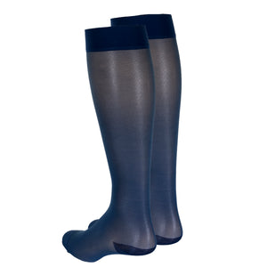 Truform Sheer Compression Stockings, 15-20 mmHg, Women's Knee High Length, 20 Denier