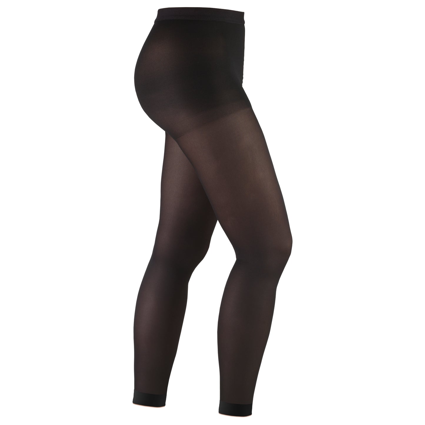 Truform Women's 20-30 mmHg Medical Compression Tights, Footless Opaque Shapewear Support Pantyhose