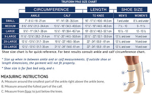 Truform 20-30 mmHg Medical Compression Stockings, Smooth Stretch Microfiber, Knee High, Closed Toe