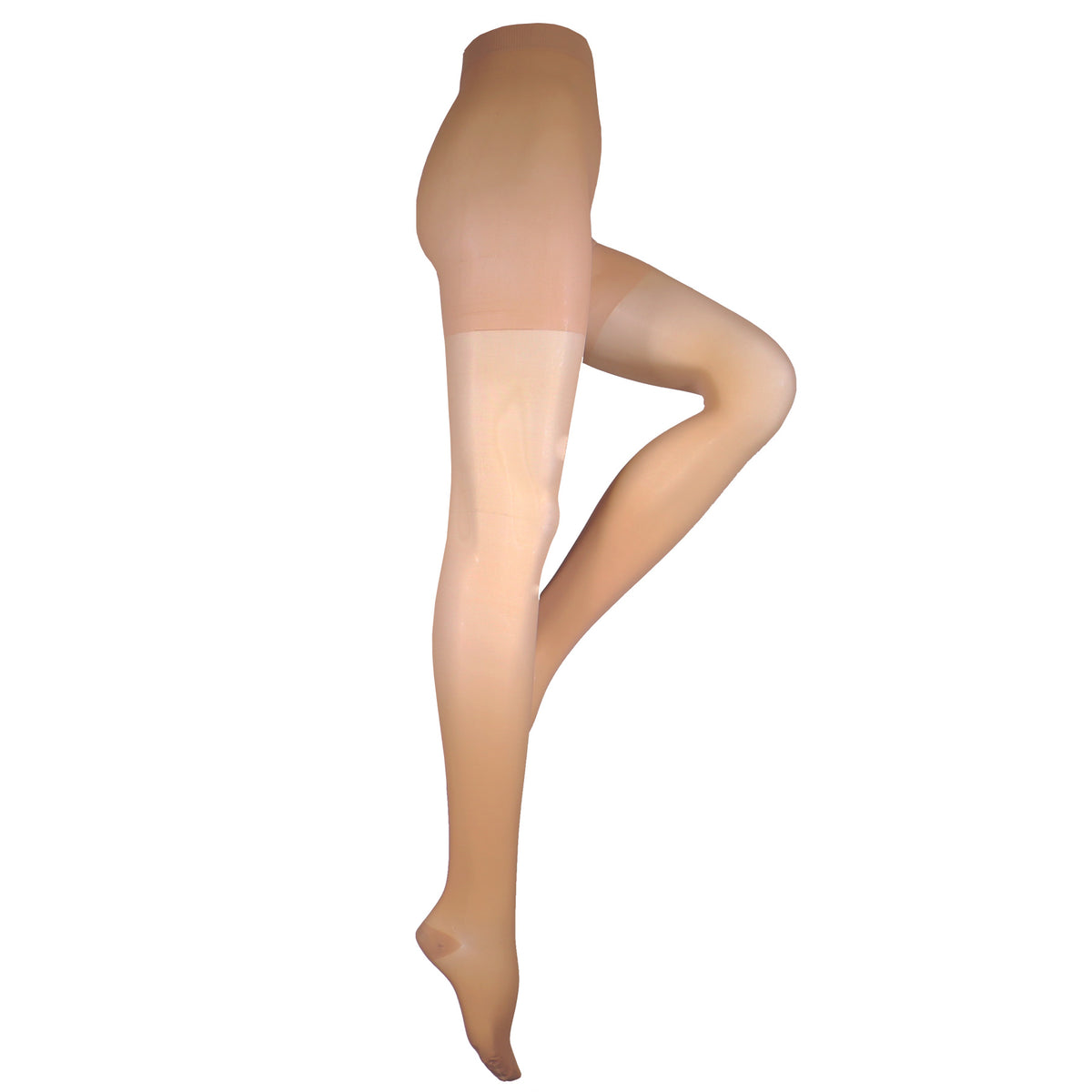 Truform Sheer Compression Pantyhose, 20-30 mmHg, Women's Shaping Tights, 20 Denier