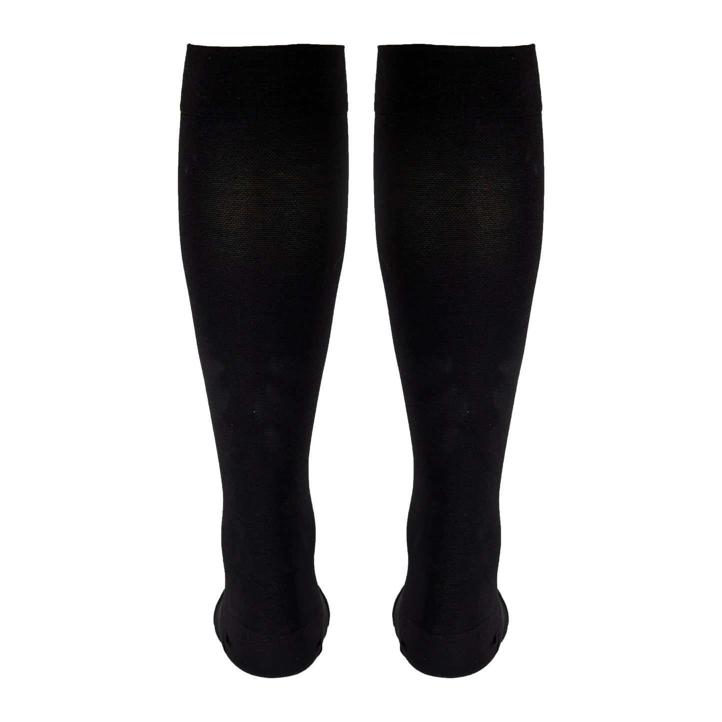 Truform 20-30 mmHg Medical Compression Stockings, Smooth Stretch Microfiber, Knee High, Open Toe