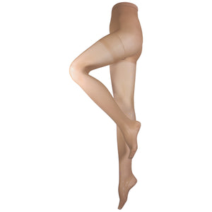 Truform Women's Compression Pantyhose, 20-30 mmHg, Opaque Hosiery Support Shaping Tights