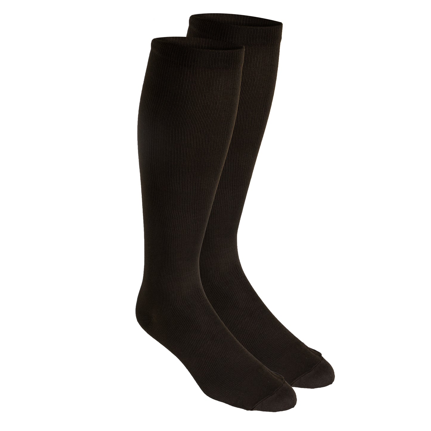 Truform Compression Socks, 15-20 mmHg, Men's Dress Socks, Knee High Over Calf Length