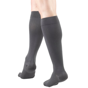 Truform 20-30 mmHg Compression Stockings for Men and Women, Knee High Length, Closed Toe