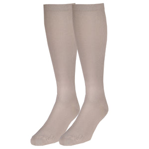 Truform Compression Socks, 15-20 mmHg, Men's Dress Socks, Knee High Over Calf Length