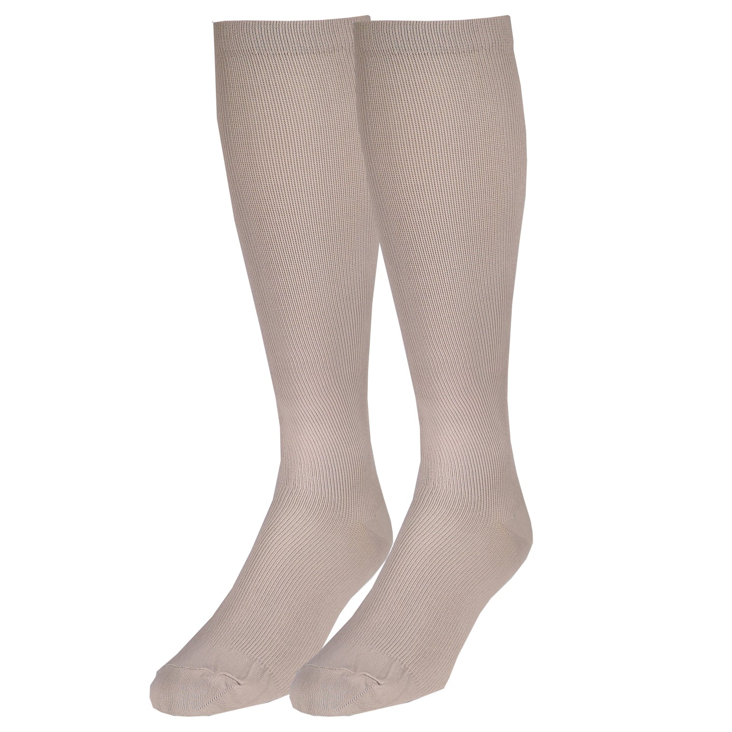 Truform Compression Socks, 20-30 mmHg, Men's Dress Socks, Knee High Over Calf Length