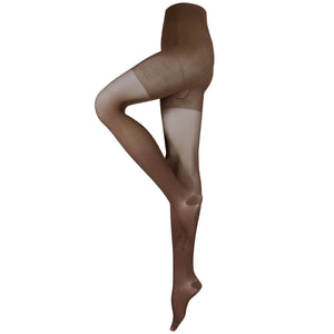 Truform Sheer Compression Pantyhose, 20-30 mmHg, Women's Shaping Tights, 20 Denier