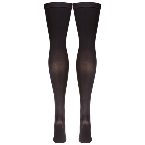Truform Surgical Stockings, 18 mmHg Compression for Men and Women, Thigh High Length, Closed Toe