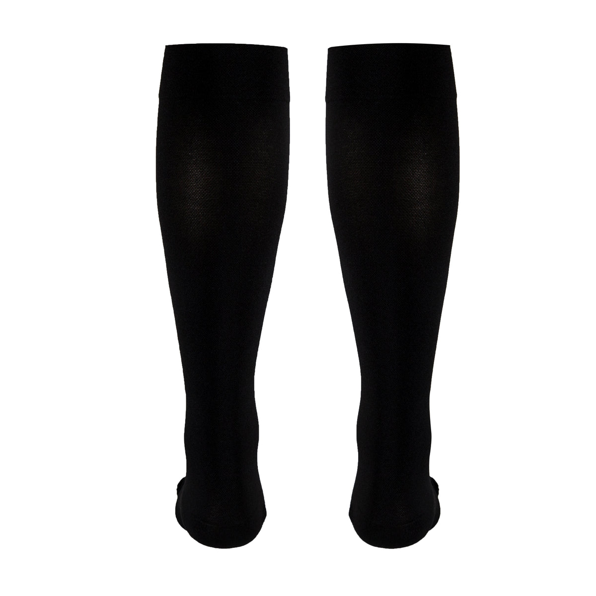 Truform 15-20 mmHg Compression Stockings for Men and Women, Knee High Length, Closed Toe