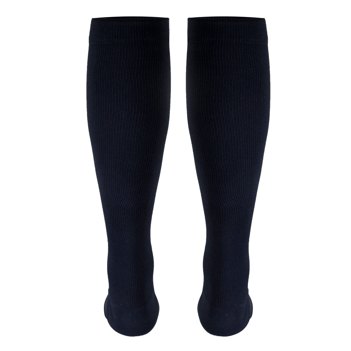 Truform Compression Socks, 15-20 mmHg, Men's Dress Socks, Knee High Over Calf Length
