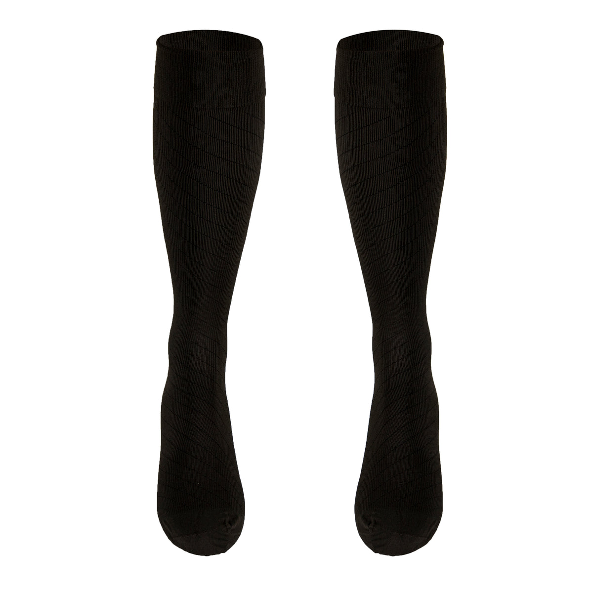 Truform Travel Compression Socks for Men and Women, 15-20 Knee High Over Calf Length