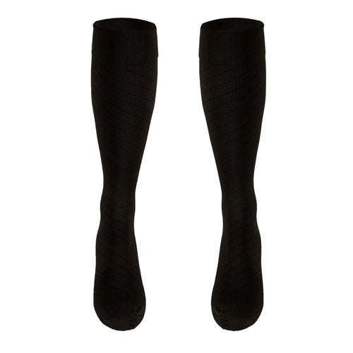 Truform Travel Compression Socks for Men and Women, 15-20 Knee High Over Calf Length