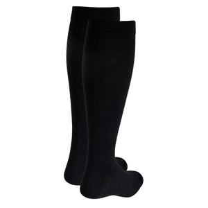 Truform Travel Compression Socks for Men and Women, 15-20 Knee High Over Calf Length