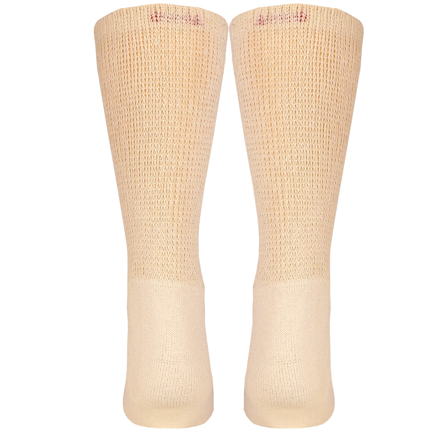 Truform Diabetic Socks for Men and Women, Medical Style Crew Length, Mid Calf Height, 3 pairs