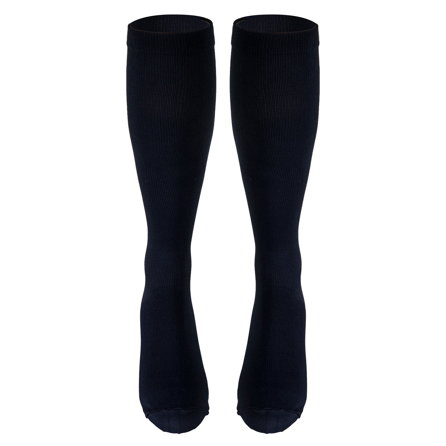 Truform Compression Socks, 30-40 mmHg, Men's Dress Socks, Knee High Over Calf Length