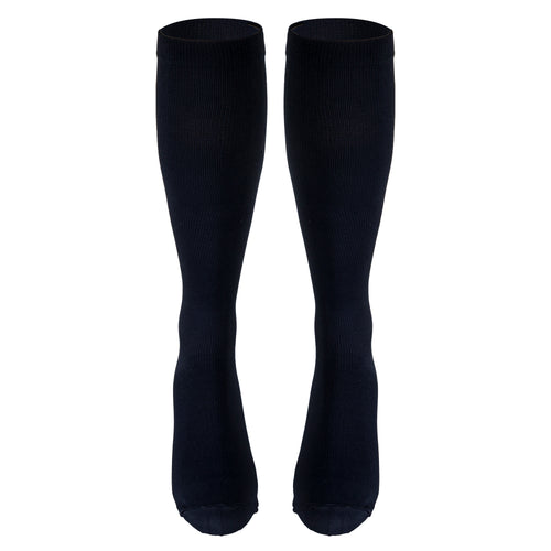 Truform Compression Socks, 30-40 mmHg, Men's Dress Socks, Knee High Over Calf Length