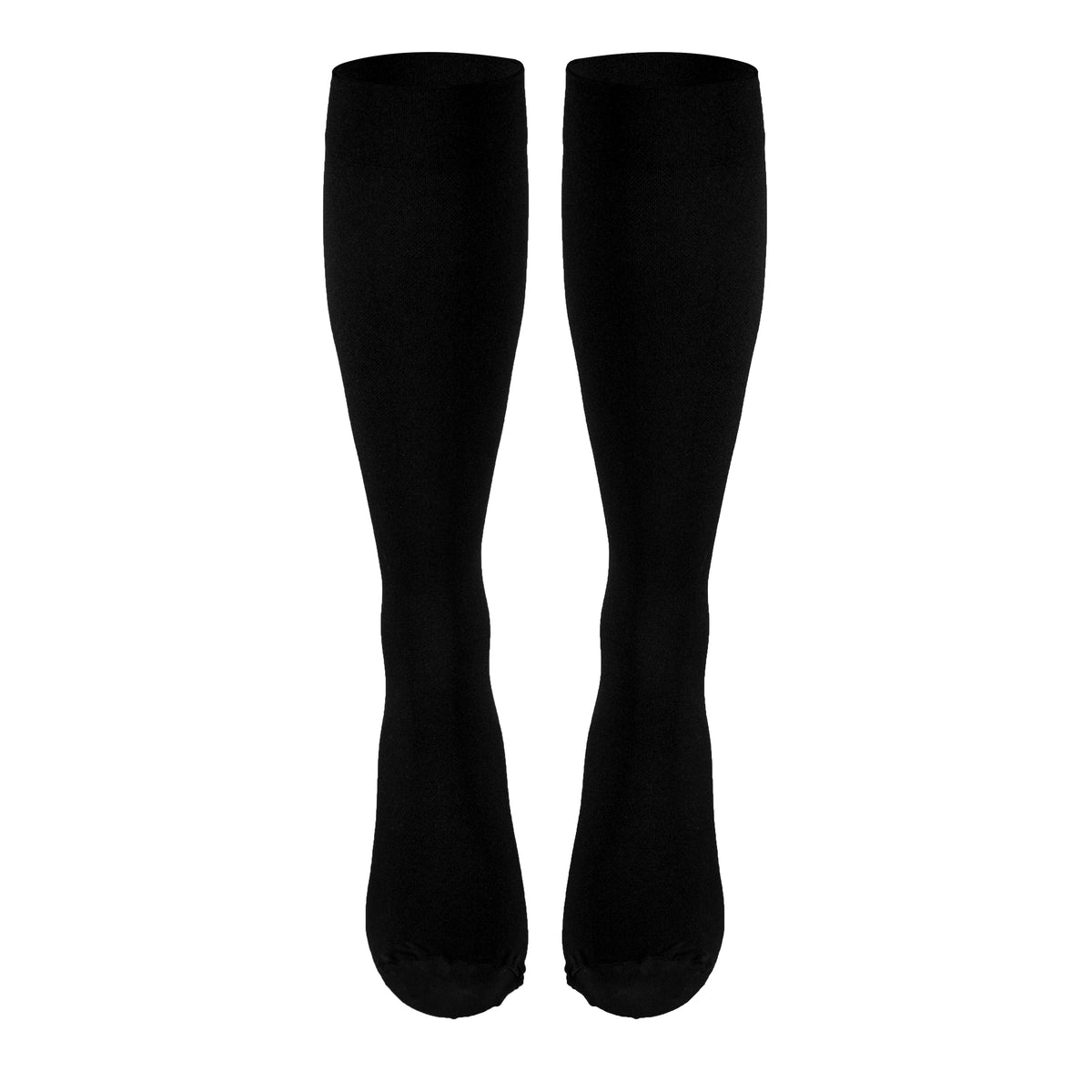 Truform Surgical Stockings, 18 mmHg Compression for Men and Women, Knee High Length, Closed Toe