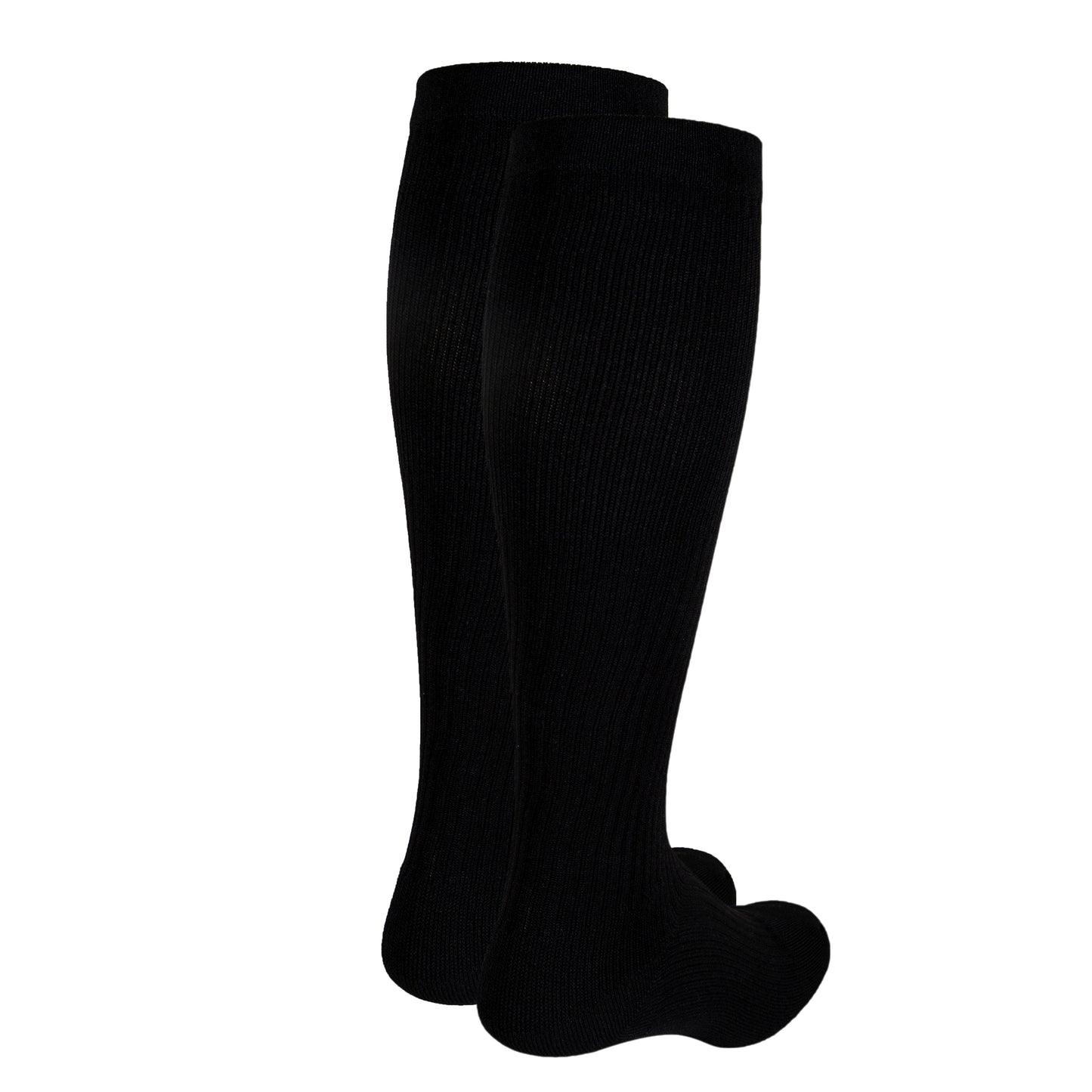 Truform Compression Socks, 20-30 mmHg, Men's Gym Socks, Knee High Over Calf Length