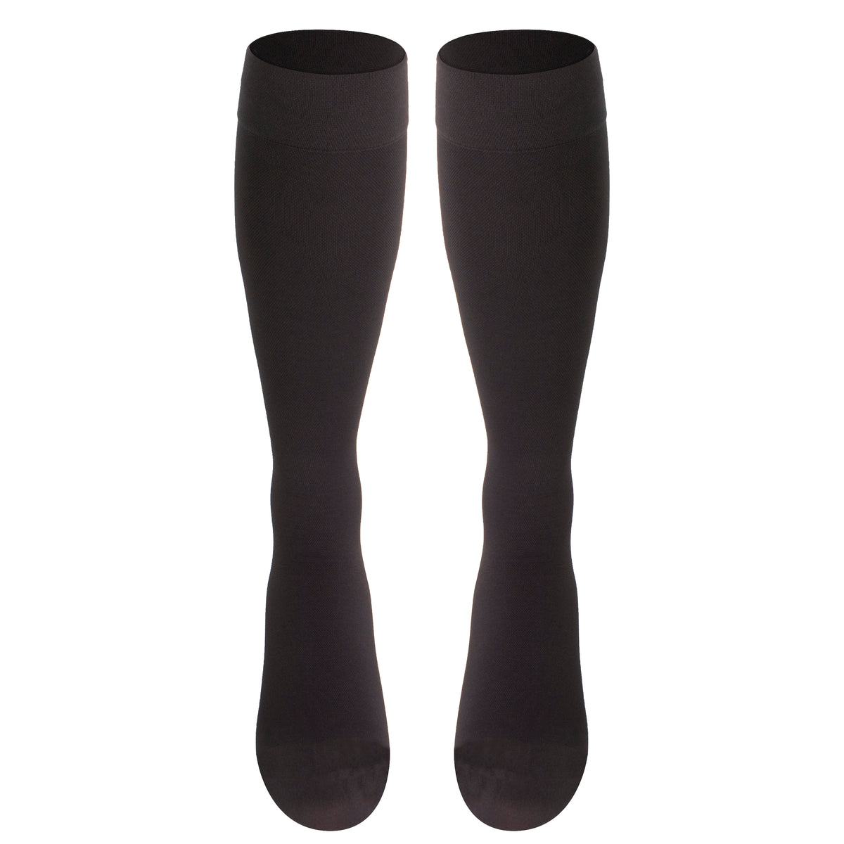 Truform 20-30 mmHg Compression Stockings for Men and Women, Knee High Length, Closed Toe