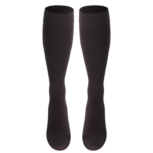 Truform 20-30 mmHg Compression Stockings for Men and Women, Knee High Length, Closed Toe
