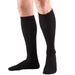 Truform Diabetic Compression Socks for Men and Women, 8-15 mmHg Knee High Over Calf Length
