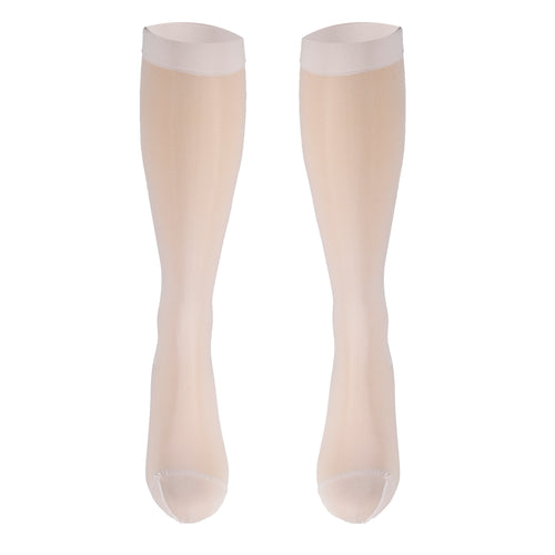Truform Sheer Compression Stockings, 15-20 mmHg, Women's Knee High Length, 20 Denier