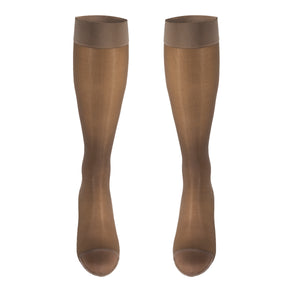 Truform Sheer Compression Stockings, 15-20 mmHg, Women's Knee High Length, 20 Denier