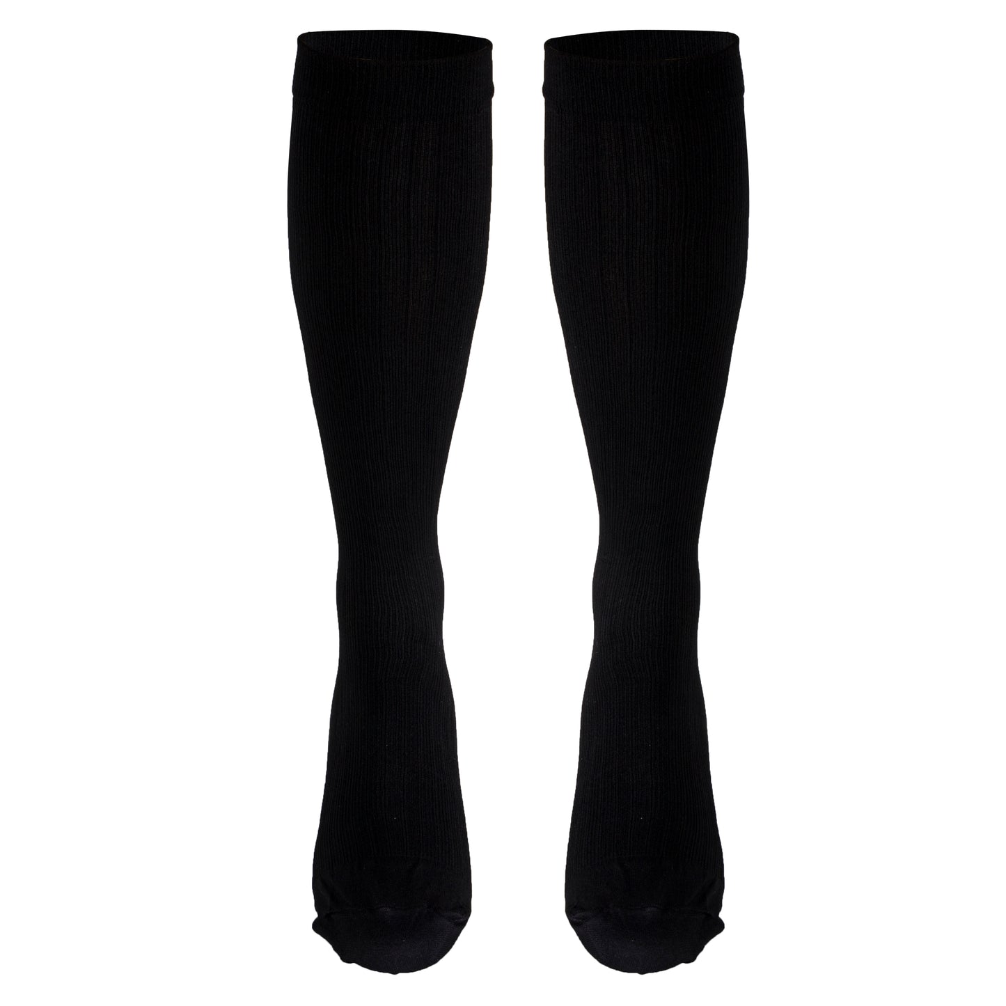 Truform Compression Socks, 8-15 mmHg, Men's Dress Socks, Knee High Over Calf Length