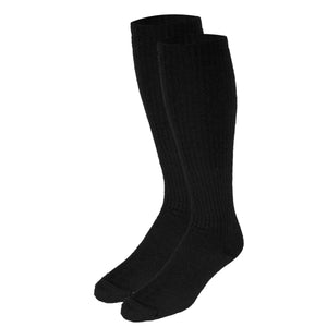 Truform Diabetic Compression Socks for Men and Women, 8-15 mmHg Knee High Over Calf Length