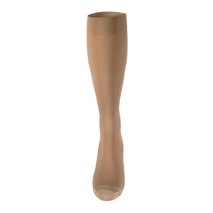 Truform HMNA 9808 Compression Stockings, Regular 15-20 mmHg, Below Knee BK, Men or Women, Closed Toe