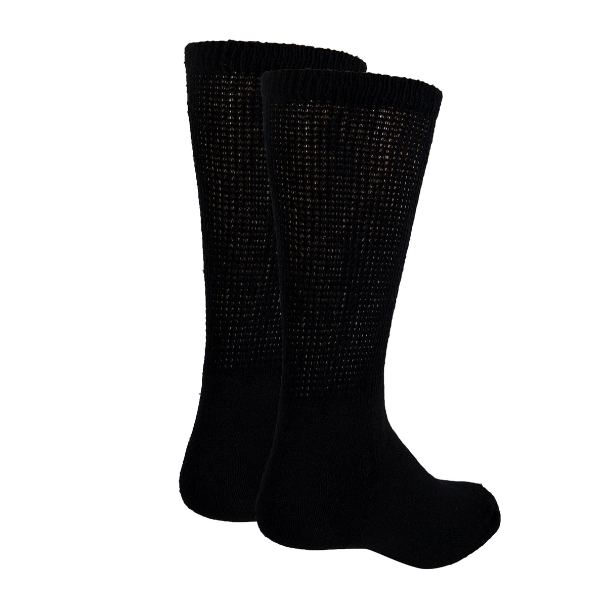 Truform Premiere Diabetic Socks for Men and Women, Medical Style Crew Length, Mid Calf Height