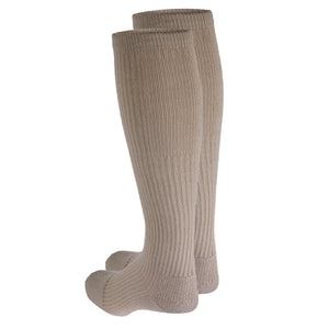 Truform Compression Socks, 15-20 mmHg, Men's Gym Socks, Knee High Over Calf Length
