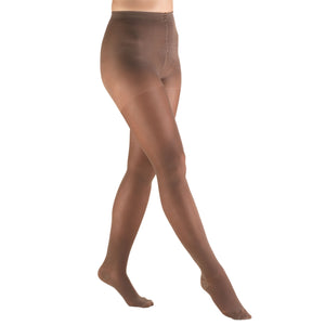 Truform Sheer Compression Pantyhose, 20-30 mmHg, Women's Shaping Tights, 20 Denier