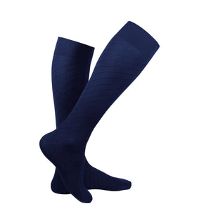 Truform Travel Compression Socks for Men and Women, 15-20 Knee High Over Calf Length