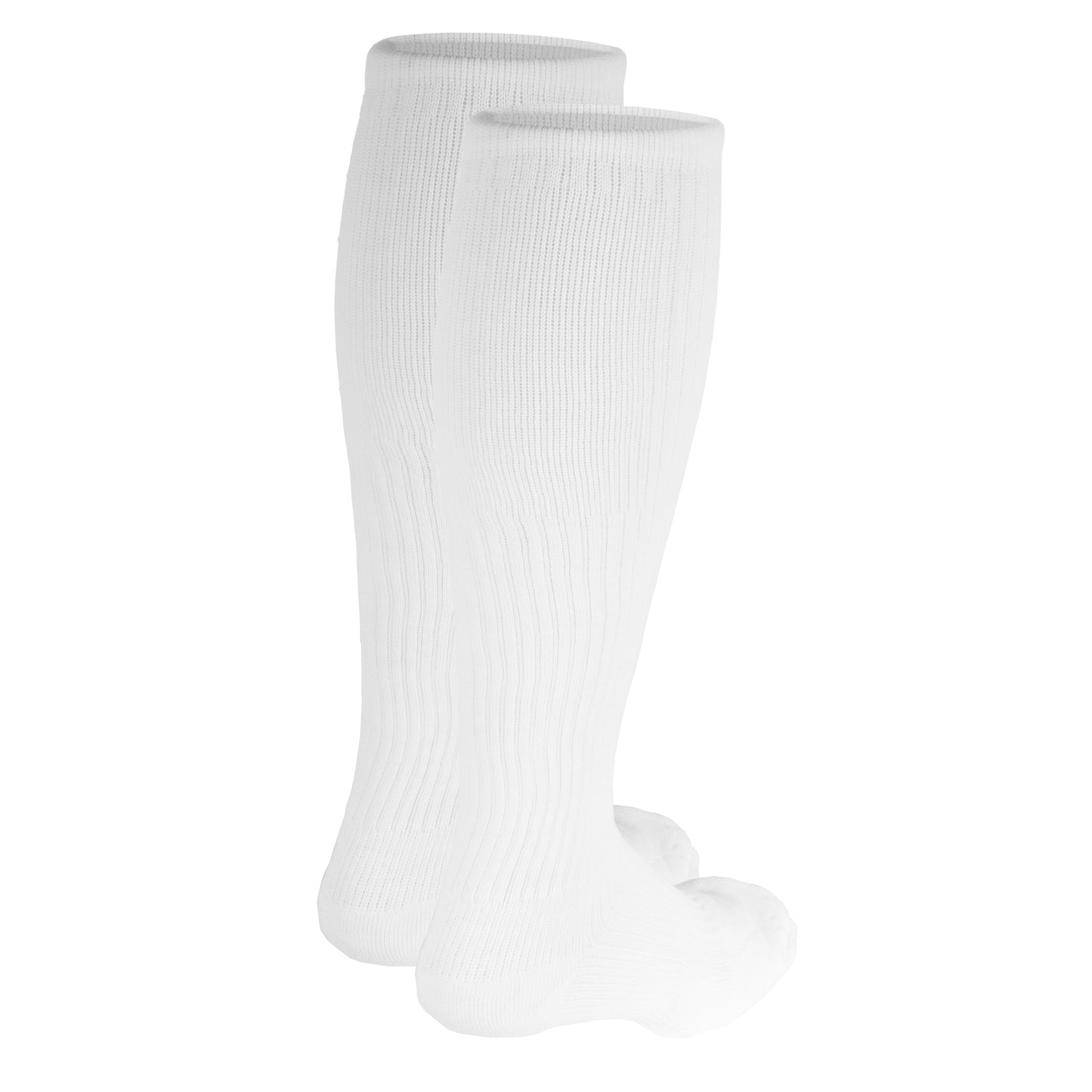Truform Compression Socks, 20-30 mmHg, Men's Gym Socks, Knee High Over Calf Length