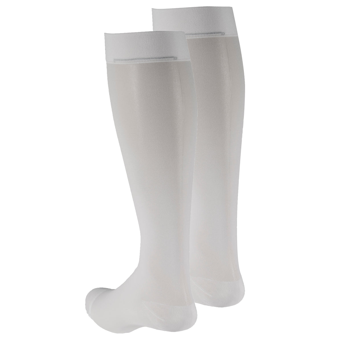 Truform Sheer Compression Stockings, 15-20 mmHg, Women's Knee High Length, 20 Denier