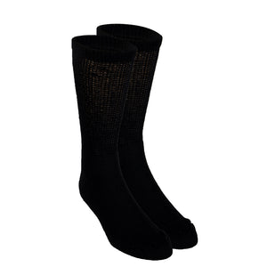 Truform Premiere Diabetic Socks for Men and Women, Medical Style Crew Length, Mid Calf Height