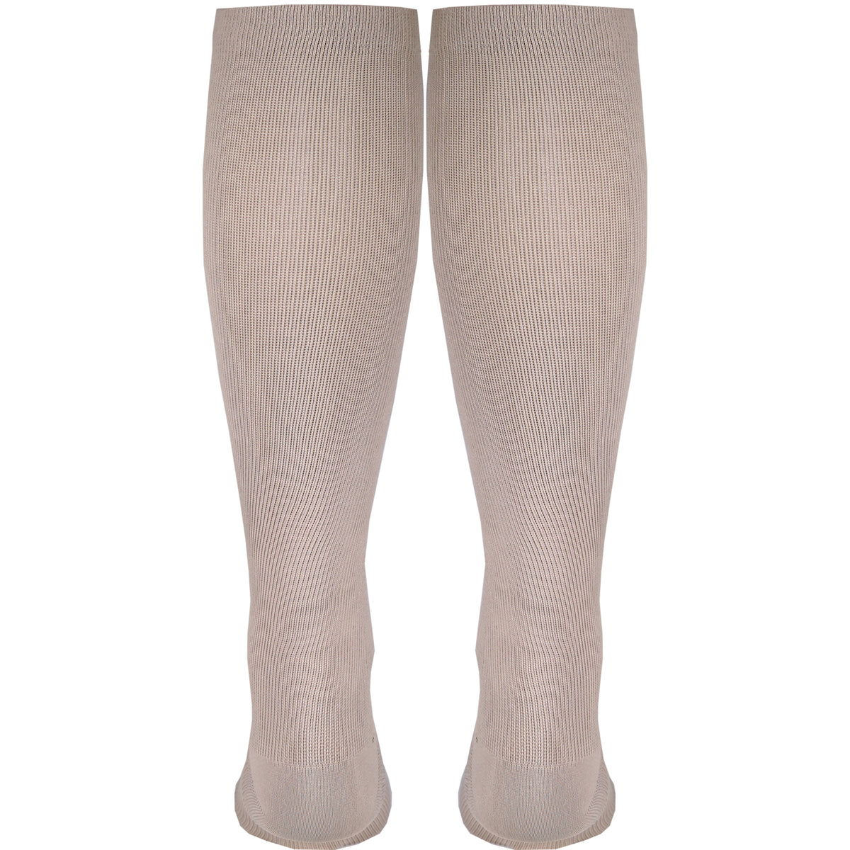 Truform Travel Compression Socks for Men and Women, 15-20 Knee High Over Calf Length