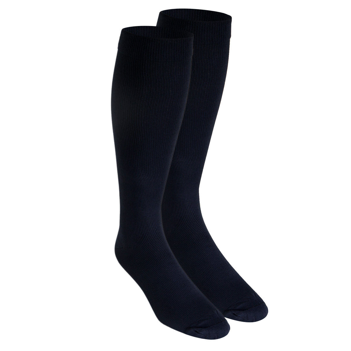 Truform Compression Socks, 15-20 mmHg, Men's Dress Socks, Knee High Over Calf Length