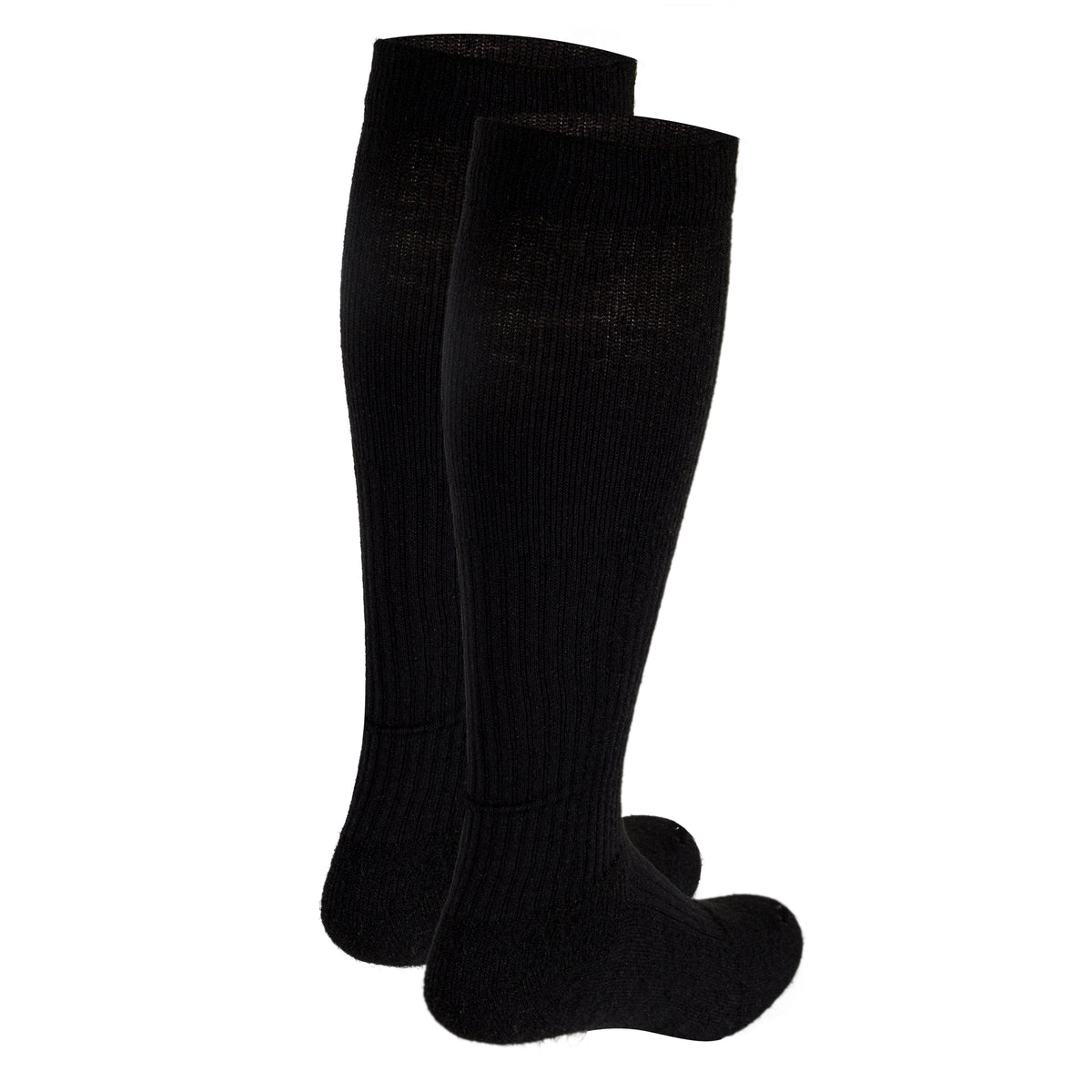 Truform Compression Socks, 15-20 mmHg, Men's Gym Socks, Knee High Over Calf Length