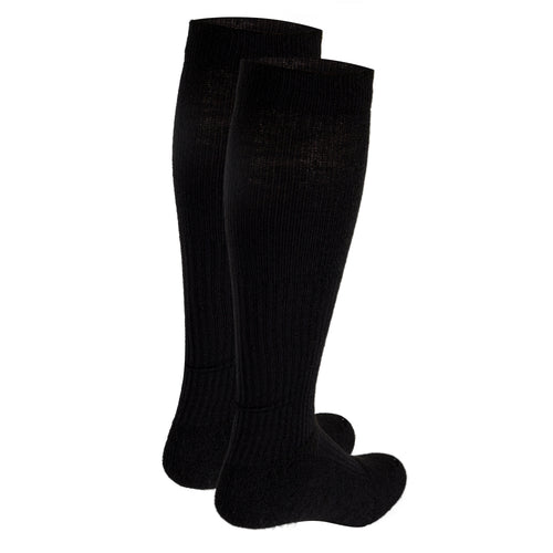 Truform Compression Socks, 15-20 mmHg, Men's Gym Socks, Knee High Over Calf Length