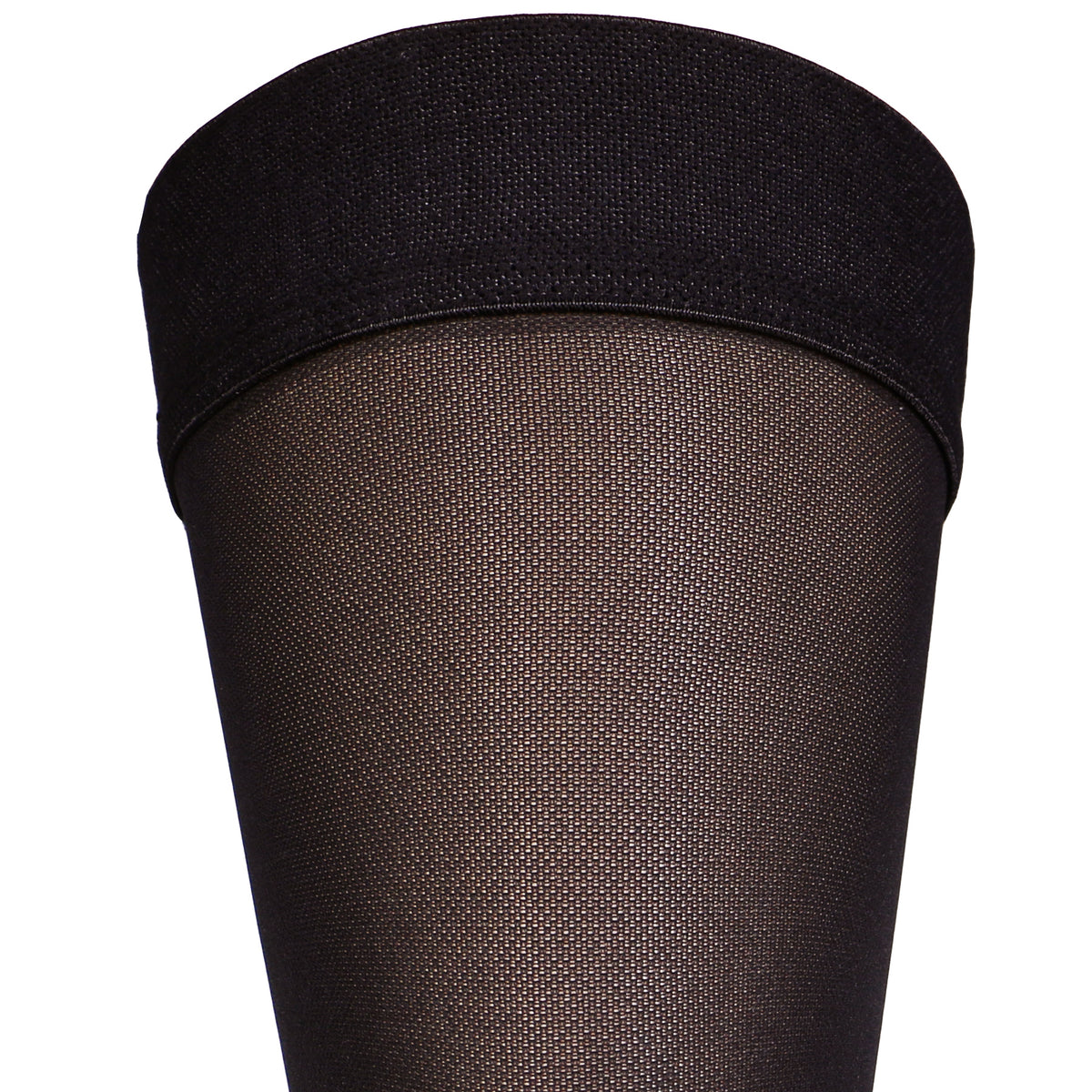 Truform Women's Compression Stockings, 15-20 mmHg, Thigh High Length, Closed Toe, Opaque