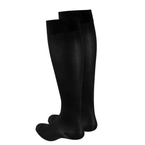 Truform Women's Compression Stockings, 20-30 mmHg, Knee High Length, Closed Toe, Opaque