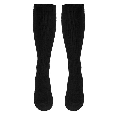 Truform Diabetic Compression Socks for Men and Women, 8-15 mmHg Knee High Over Calf Length