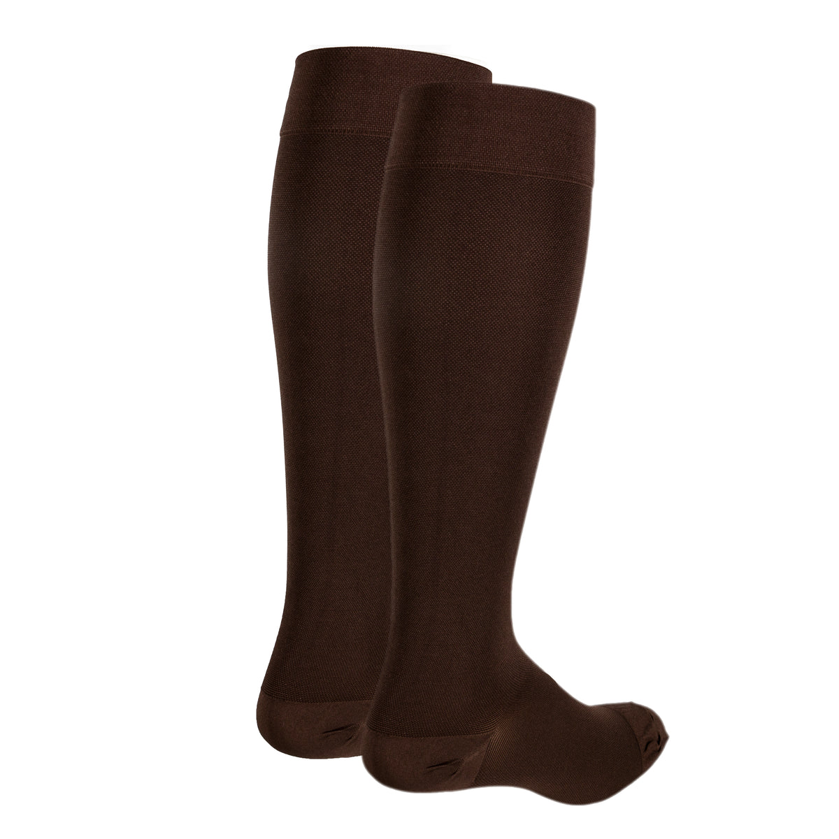 Truform 20-30 mmHg Compression Stockings for Men and Women, Knee High Length, Closed Toe
