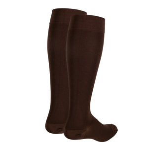Truform 20-30 mmHg Compression Stockings for Men and Women, Knee High Length, Closed Toe