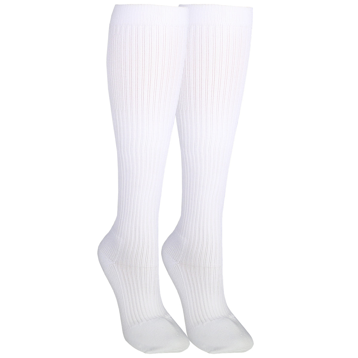 Truform Compression Socks, 20-30 mmHg, Men's Gym Socks, Knee High Over Calf Length
